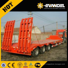 China top brand howo tri-axle low bed semi trailer